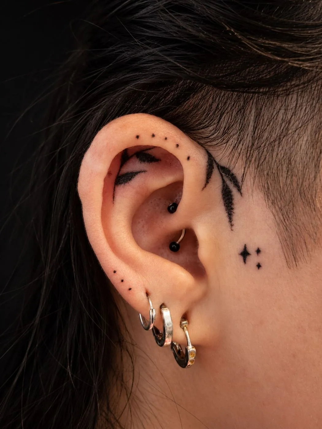 Ohr-Tattoos